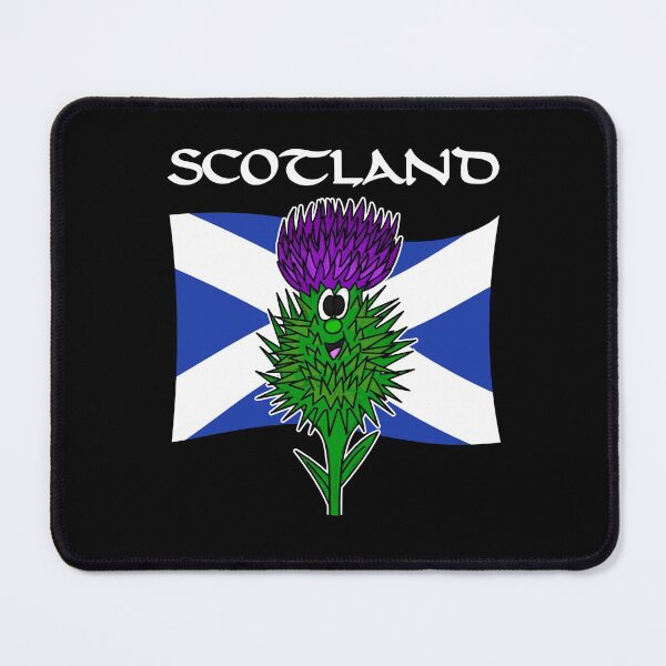 Artikelvorschau, Schottische Distel Schottland Flagge St Andrews Day entworfen und verkauft von doodlerob.