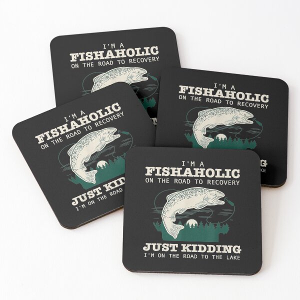 Item preview,  Fishaholic Just Kidding Road designed and sold by caral8.
