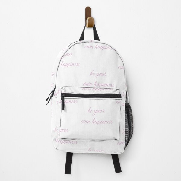 Item preview, be your own happiness white and pink designed and sold by LePetitAtelierG.
