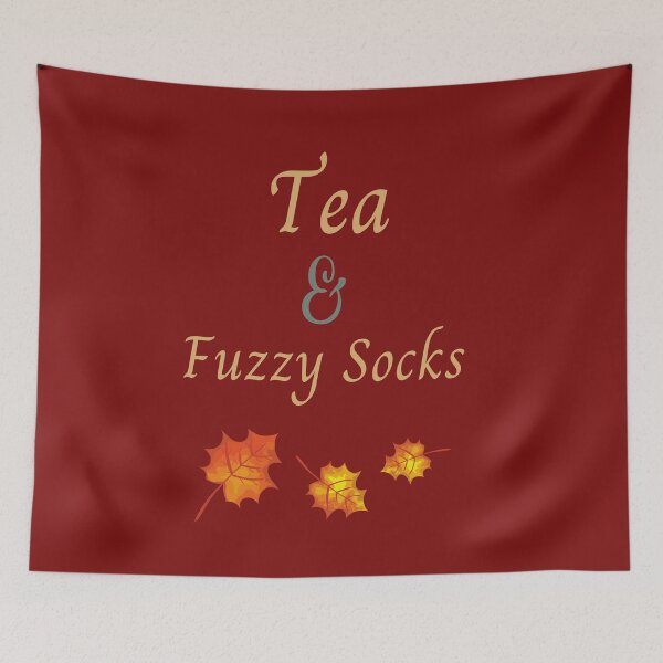 Item preview, Tea and fuzzy socks autumn designed and sold by dastore22.