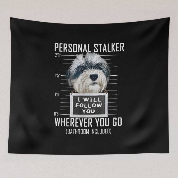 Item preview,  Personal Stalker Havanese Will Follow Mugshot designed and sold by suzanso.