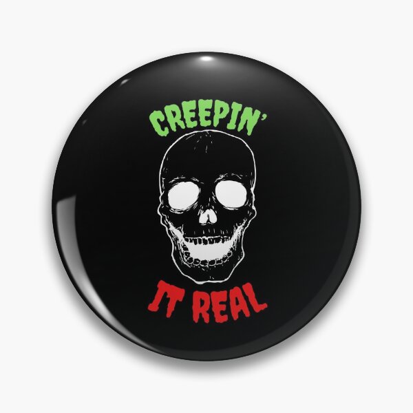 Item preview, Creepin’ it real! Spooky creepy halloween skull! designed and sold by HROC.