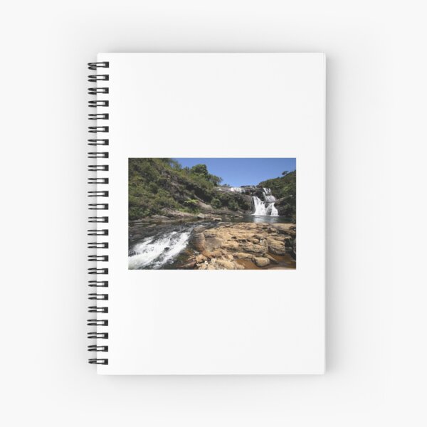 a waterfall Spiral Notebook