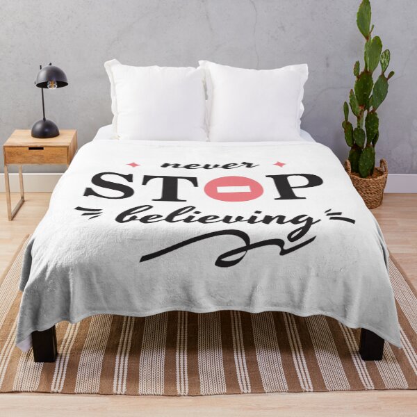 Item preview, Never Stop Believing designed and sold by Y-Muqsit.