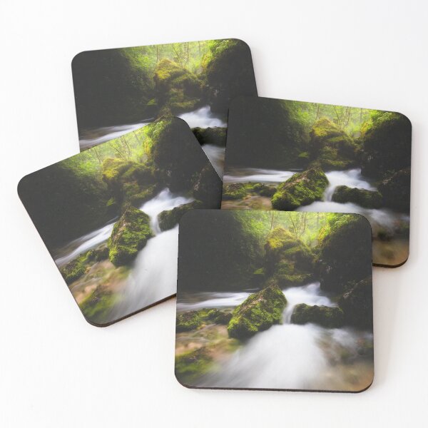 Item preview, Water flowing through enchanted mossy forest designed and sold by Patrik Lovrin.
