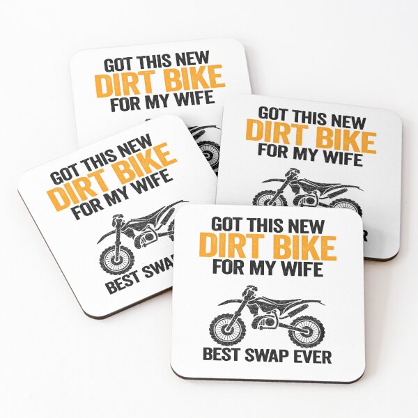 Item preview, Got This New Dirt Bike For My Wife Best Swap Ever Funny Motocross designed and sold by Stronzi.