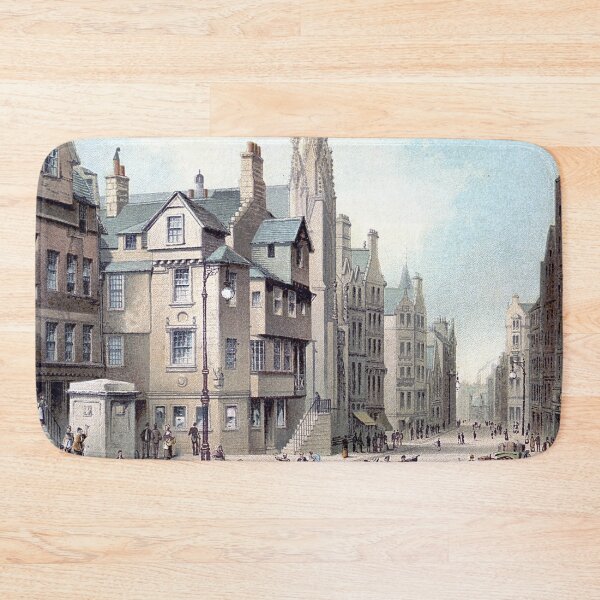 Item preview, Vintage Illustration of John Knox's House, Edinburgh designed and sold by yourscotland.