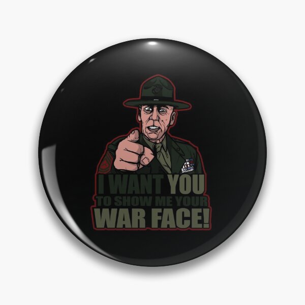 Item preview, War Face Sticker designed and sold by deestell.
