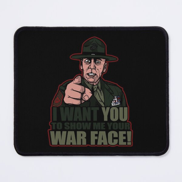 Item preview, War Face Sticker designed and sold by deestell.