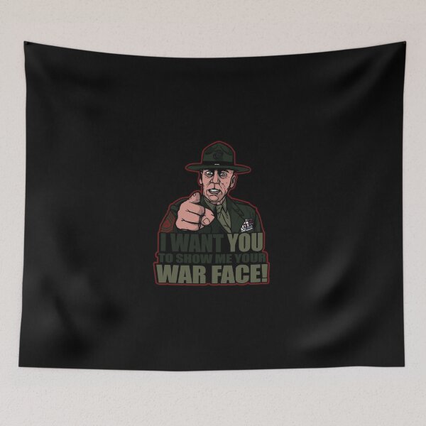 Item preview, War Face Sticker designed and sold by deestell.