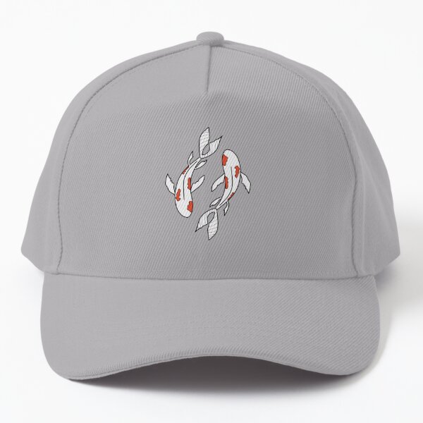 Embroidered Baseball Hat - Koi Carp