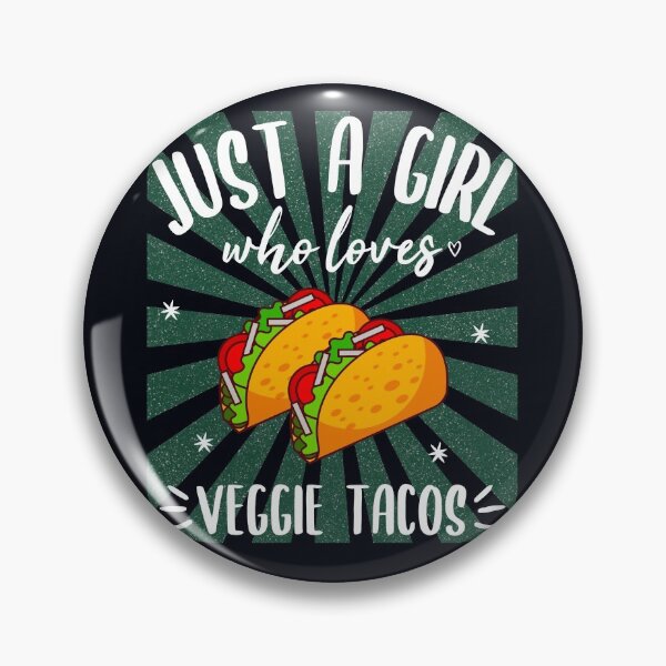 Item preview, Solo una chica que ama los tacos vegetarianos: humor divertido de tacos veganos designed and sold by GreenSlate.