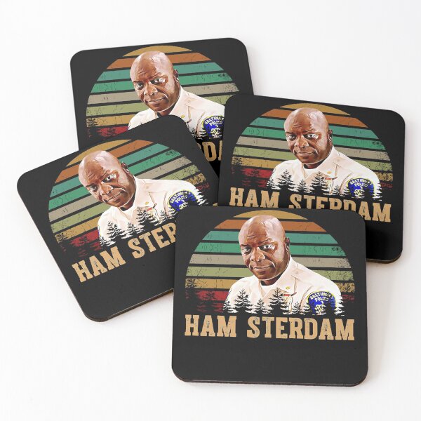 Item preview, The Wire Tv Series James Mcnulty Detective Team Investigate Crime Drug Lord Retro Ham Sterdam Ormar designed and sold by TheWireTvSeriez.