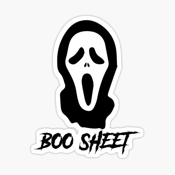 Boo Sheet Sticker