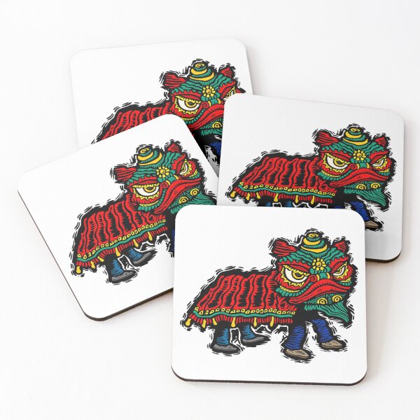 Item preview, Illustrated Chinese Lion Dancer designed and sold by HolidayBug.