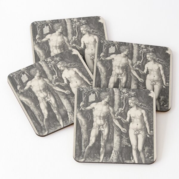 Item preview, Adam and Eve - Albrecht Durer designed and sold by Vintage Designs +.