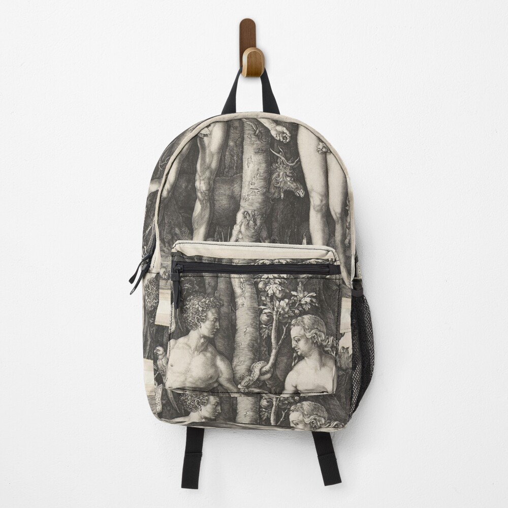 Vista previa del artículo con la obra «Mochila», diseñado y vendido por Geekimpact.