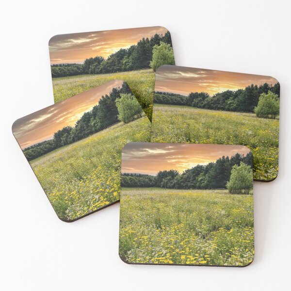 Item preview, Wild Flower Meadow Sunset designed and sold by manateevoyager.
