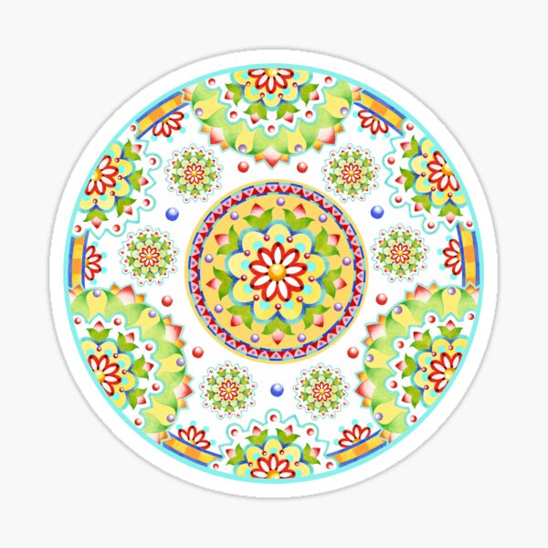 Kristofer's Mandala Sticker