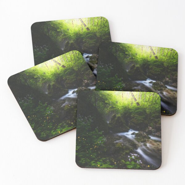 Item preview, Spring flowers in enchanted river forest designed and sold by Patrik Lovrin.
