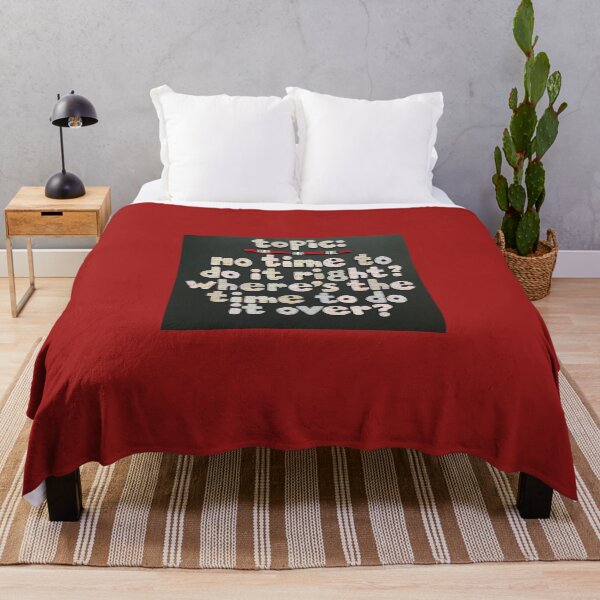 Item preview, Topic: No Time For Right designed and sold by prunellaparsnip.