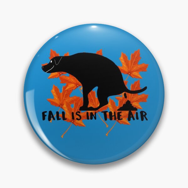 Item preview, Dog Pooping in Leaves Dog Poop Humor designed and sold by Willyboy16.