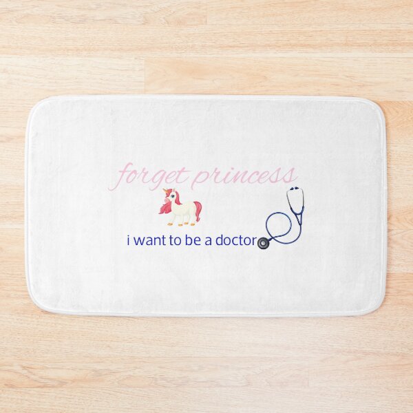 Item preview, forget princess i want to be a doctor t-shirts- sweet t-shirts- gift t-shirts- women t-shirts designed and sold by zed25designer.