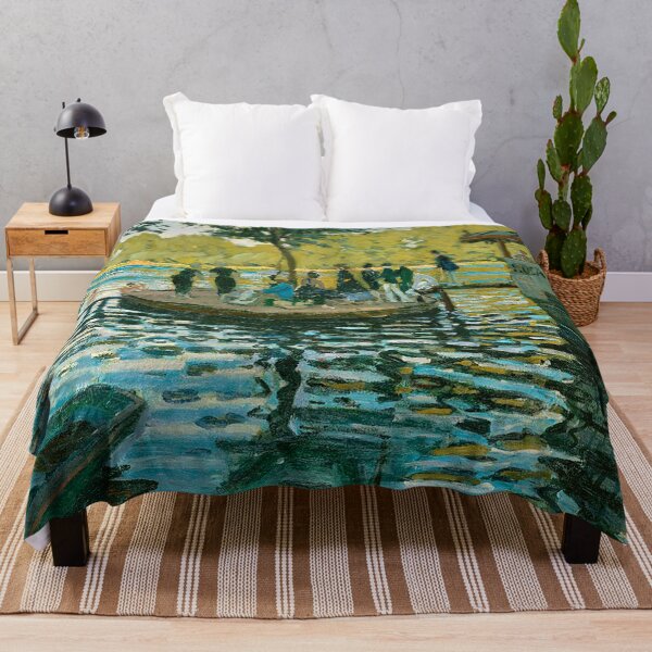 Item preview, Claude Monet: La Grenouillère, 1869 designed and sold by Art Outlaws.