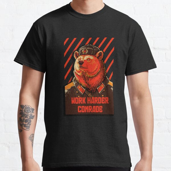 russian bear t shirt