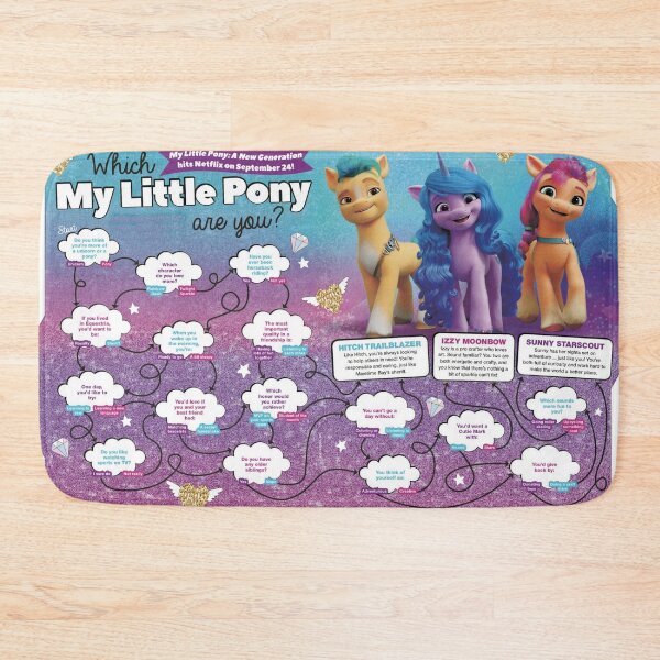 Item preview, Which character are you from My little pony - a new generation (2021) designed and sold by Funny-Quote.