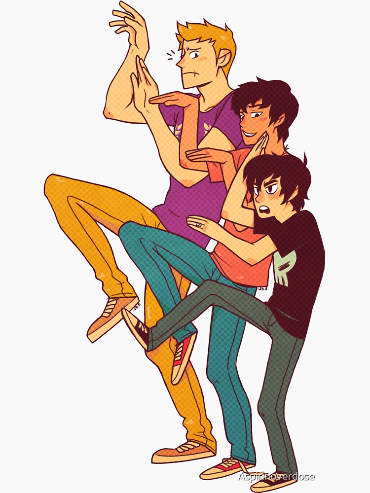 Percy Jackson the Big Three Sticker 