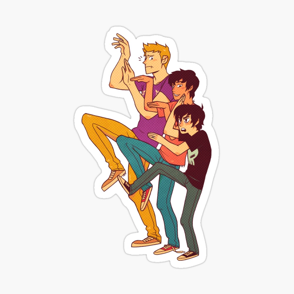 Percy Jackson the Big Three Sticker 