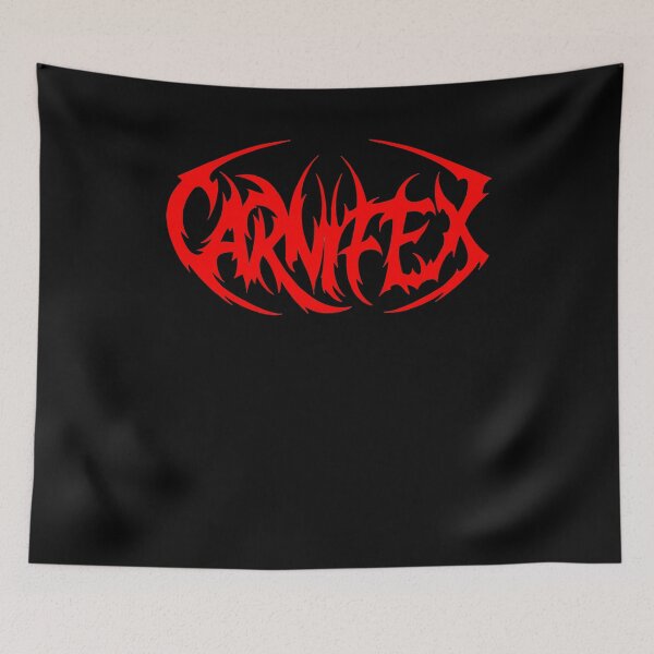 Item preview, Red Logoo Carnifex Band Limited Edition Retro Style designed and sold by Joseph Towett.