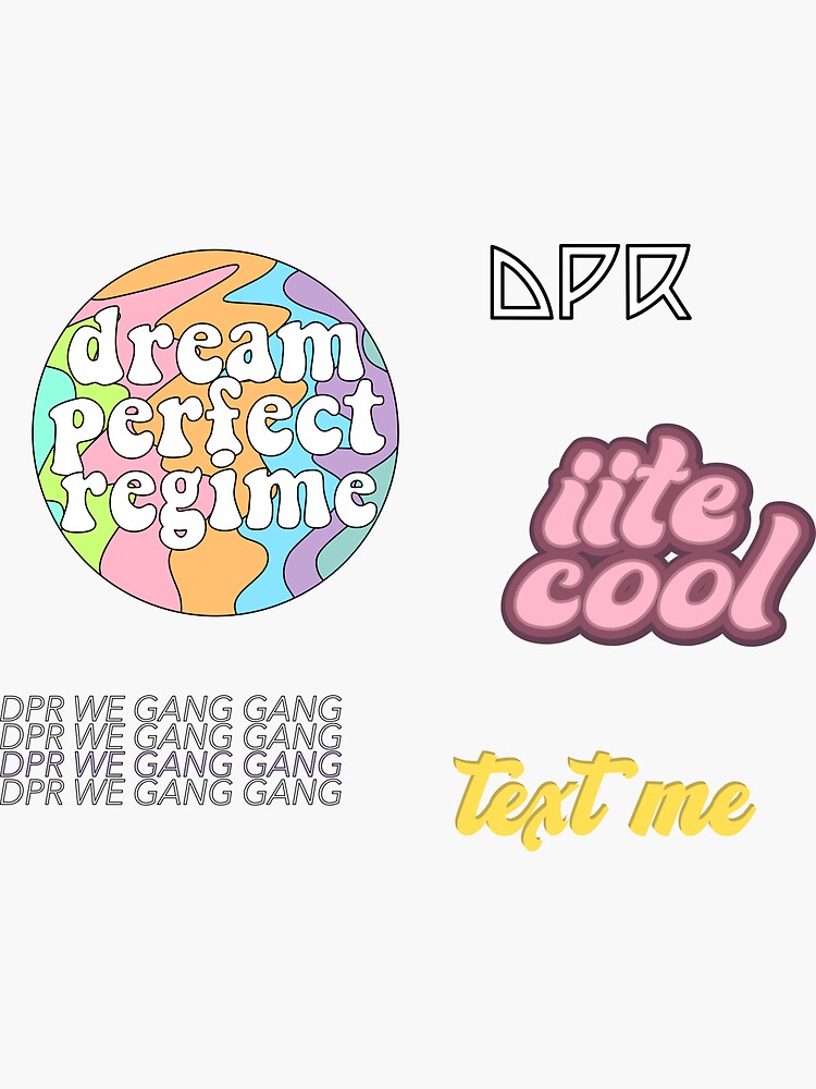 dpr-dpr-live-sticker-sheet-sticker-for-sale-by-younghotyellow-redbubble