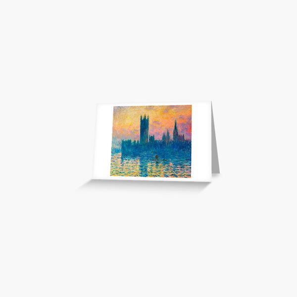 Item preview, Claude Monet: Houses of Parliament, London- Impressionism Painting  designed and sold by Art  Outlaws.