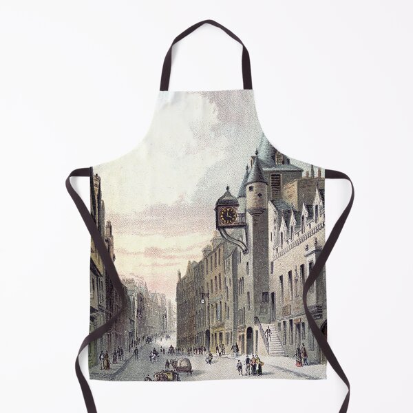 Item preview, Vintage Illustration of Canongate Tolbooth, Old Town Edinburgh designed and sold by yourscotland.