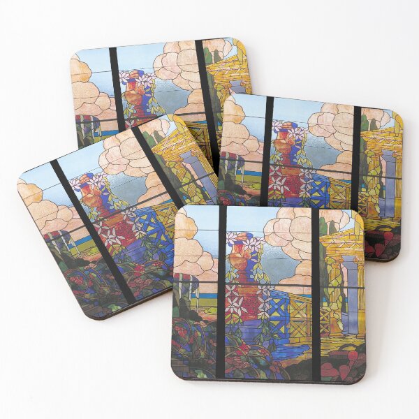 Item preview, Francesc Labarta - Stained glass triptych designed and sold by Micovic.