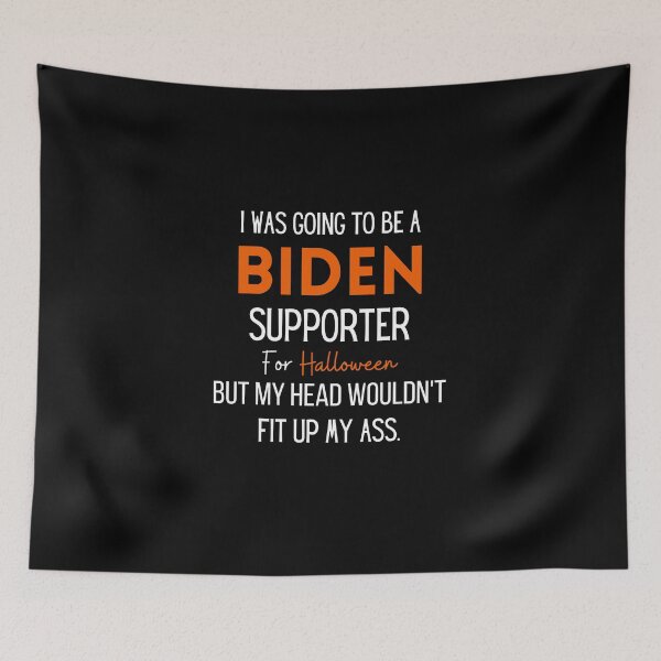 Item preview, I Was Going To Be A Biden Supporter For Halloween designed and sold by CreativeMansion.