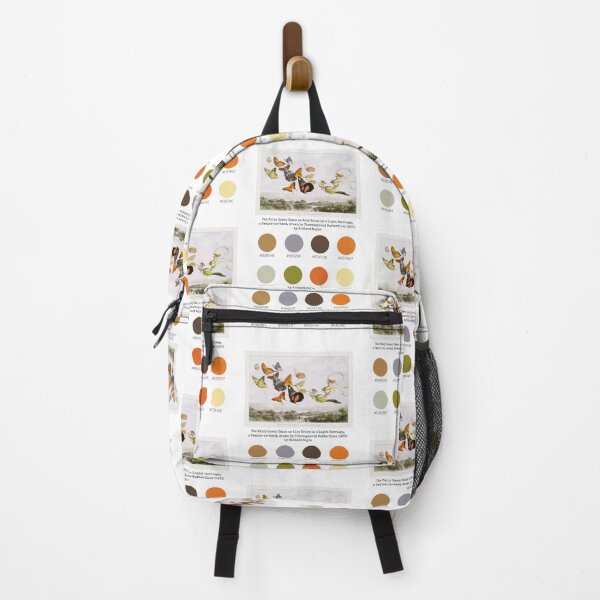 Item preview, Colour Palette of The Fairy Queen Takes an Airy Drive in a Light Carriage, a Twelve–in–hand, drawn by Thoroughbred Butterflies (1870) by Richard Doyle designed and sold by CoffeewithAnh.