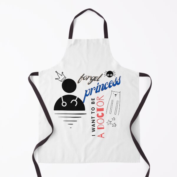 Artikelvorschau, Vergiss Prinzessin, ich möchte ein Arzt sein Design entworfen und verkauft von LapuniStore.
