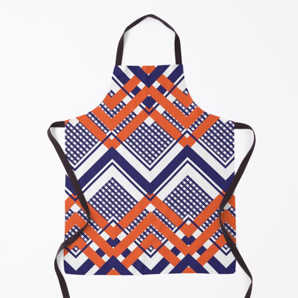Item preview, Orange and Blue zig zag pattern designed and sold by BLMcreations.