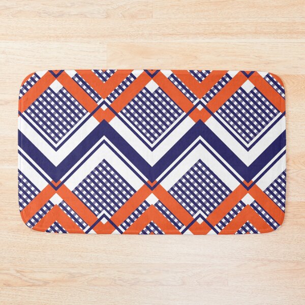 Item preview, Orange and Blue zig zag pattern designed and sold by BLMcreations.
