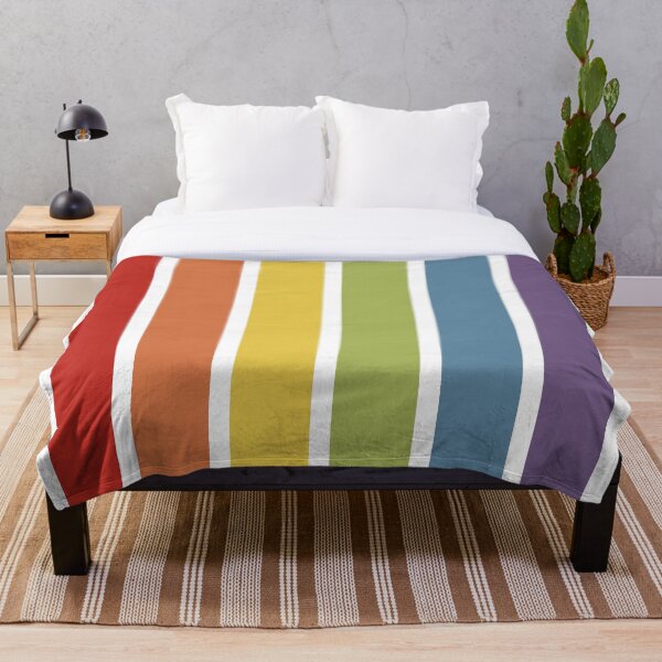 Item preview, LGBT Gay Pride Rainbow Strip Muted Color Tone designed and sold by Ricaso.