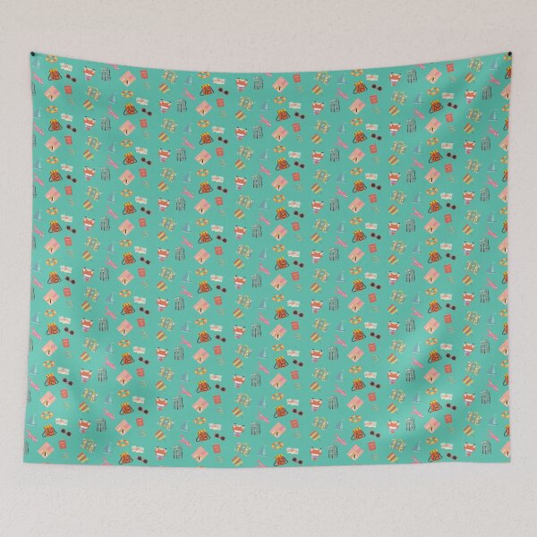 Item preview, Travel theme pattern designed and sold by NomadMessenger.