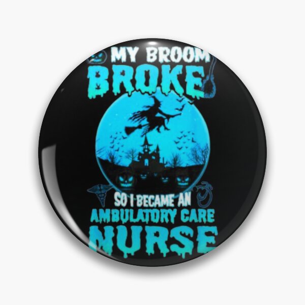 Item preview, Funny Ambulatory Care Nurse Witch Halloween Costume Women T-Shirt designed and sold by spolayastore.