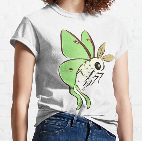 Fuzzy Cute Luna Moth Classic T-Shirt