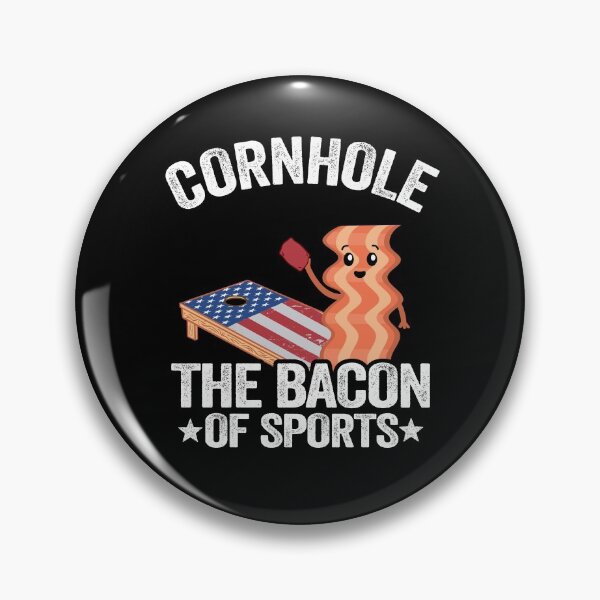 Item preview, Cornhole The Bacon Of Sports American Flag Board Corn Hole designed and sold by Stronzi.