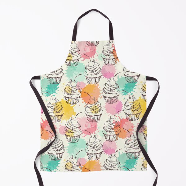 Item preview, Colorful Cupcake Pattern, Unicorn Cupcake Pattern, Cupcake Pattern, Cupcake designed and sold by graphic-genie.