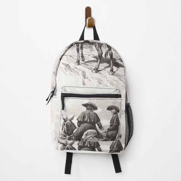 Item preview, Don Quixote in captivity vintage illustration designed and sold by Vintage Designs +.