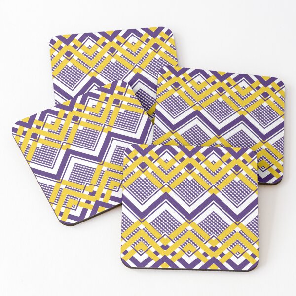 Item preview, Purple and yellow zig zag pattern designed and sold by BLMcreations.